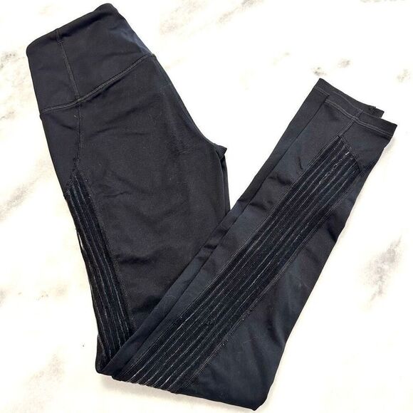 Victoria Secret Sport High-Waisted Seamless Rib Black Compression Leggings XS - Picture 1 of 7